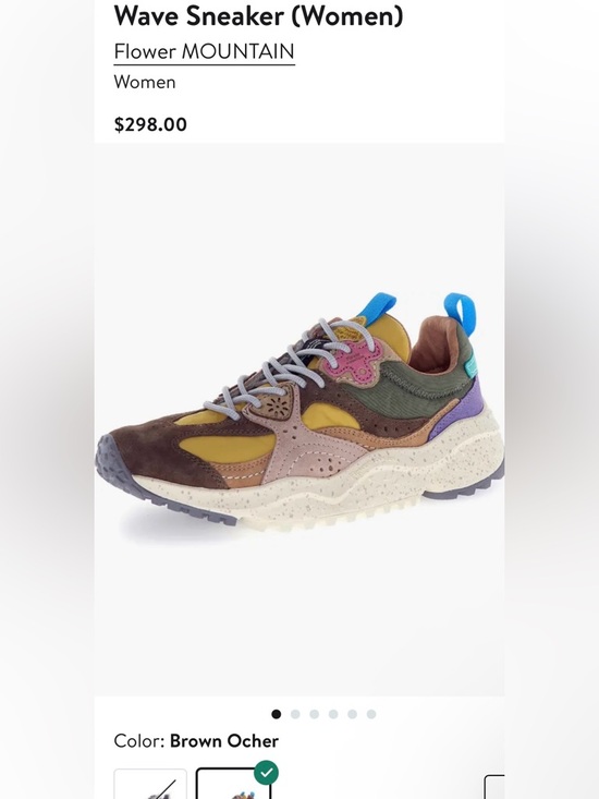 Flower Mountain Shoes - NWT Flower Mountain Wave Sneakers - Yellow Multi women’s size 8/ 39